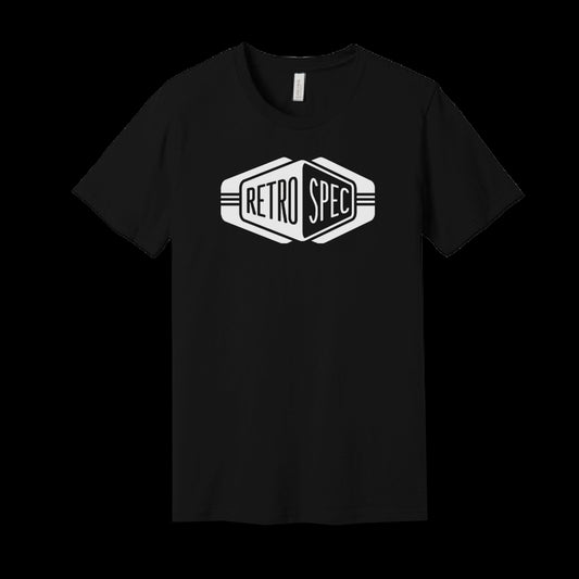 Pre-Order | Historic Makeovers RetroSpec Logo T-Shirt | Black